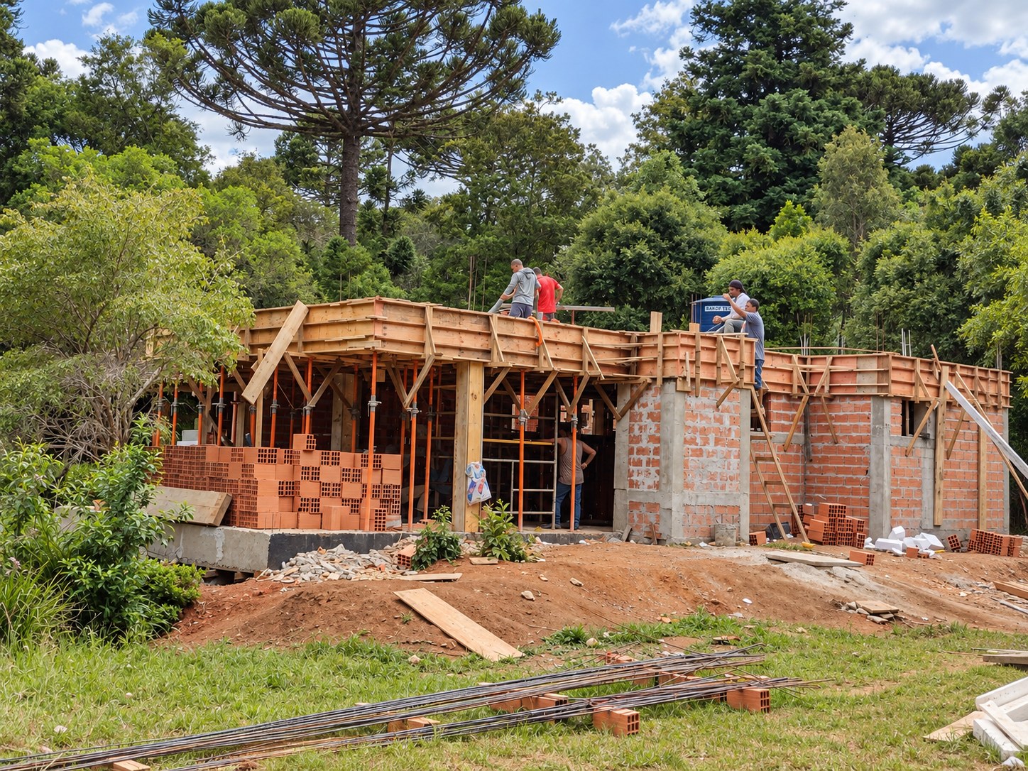 Condomínio O Recanto — construção de anexo, foto 3